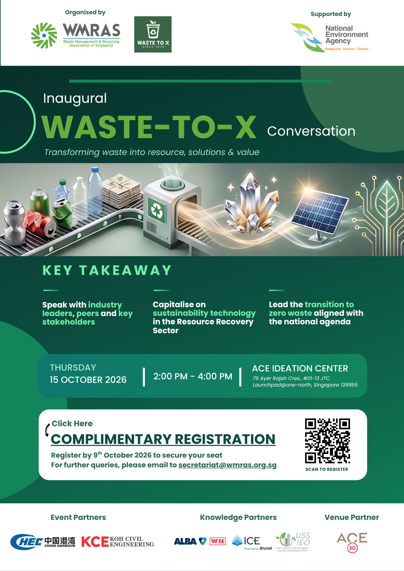 WMRAS Inaugural Waste-to-X Conversation